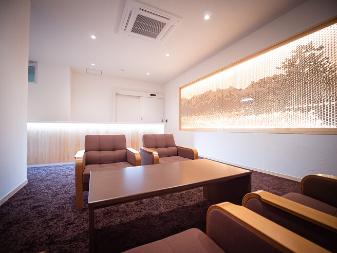 国際線ビジネスジェット専用施設の写真